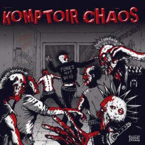 Troisième Vague est le dernier album punk du groupe de punk Komptoir Chaos disponible chez le Label de metal rock et punk Black Veil Production.